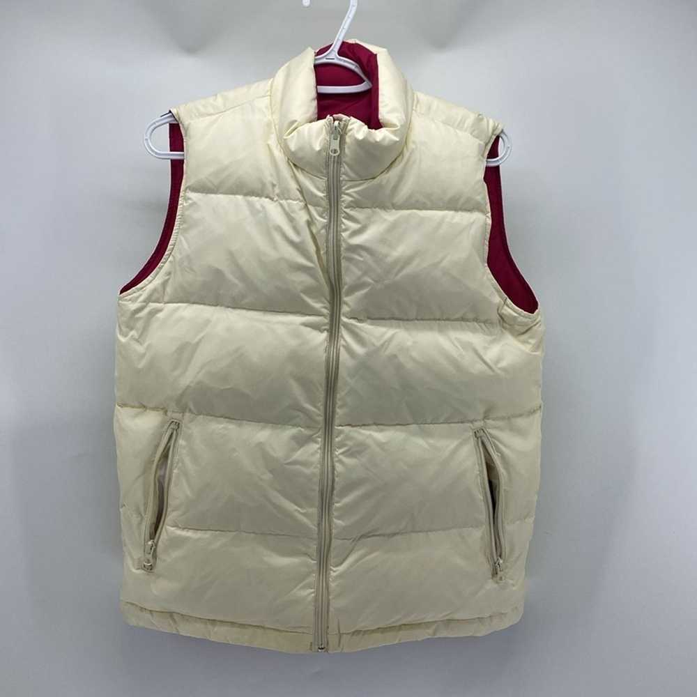 Lands End Lands End Down filled Vest Reversible P… - image 7