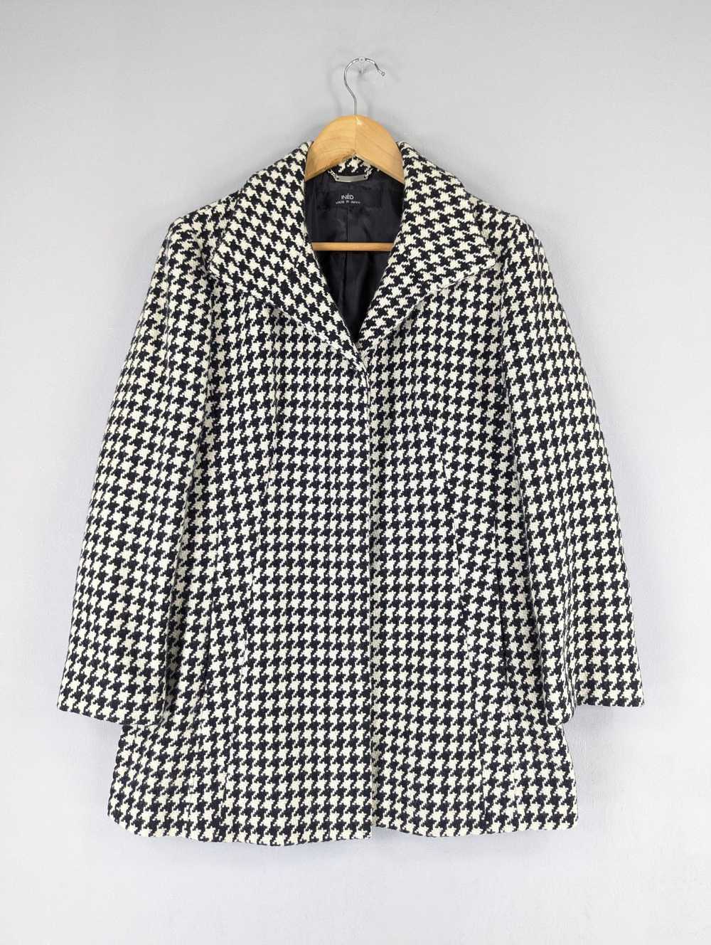 Yohji Yamamoto Ined By Yohji Yamamoto Houndstooth… - image 1