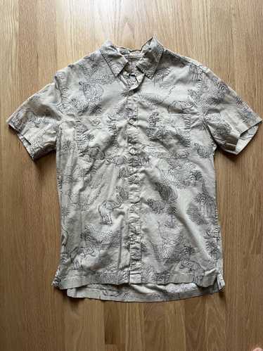 J.Crew × Wallace & Barnes Button Work Short Sleeve