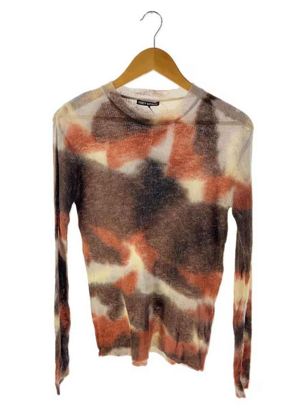 Issey Miyake AW91 Mohair Pattern Knit Sweater - image 1