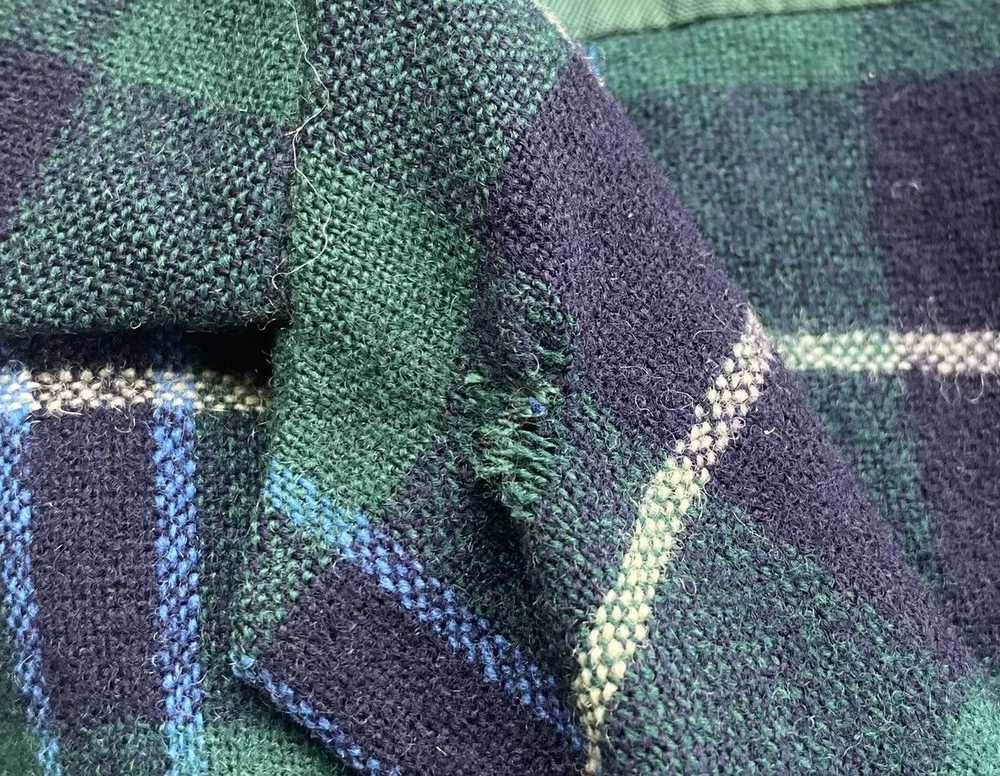 Pendleton VTG 60’s Pendleton Wool Plaid Flap Pock… - image 12