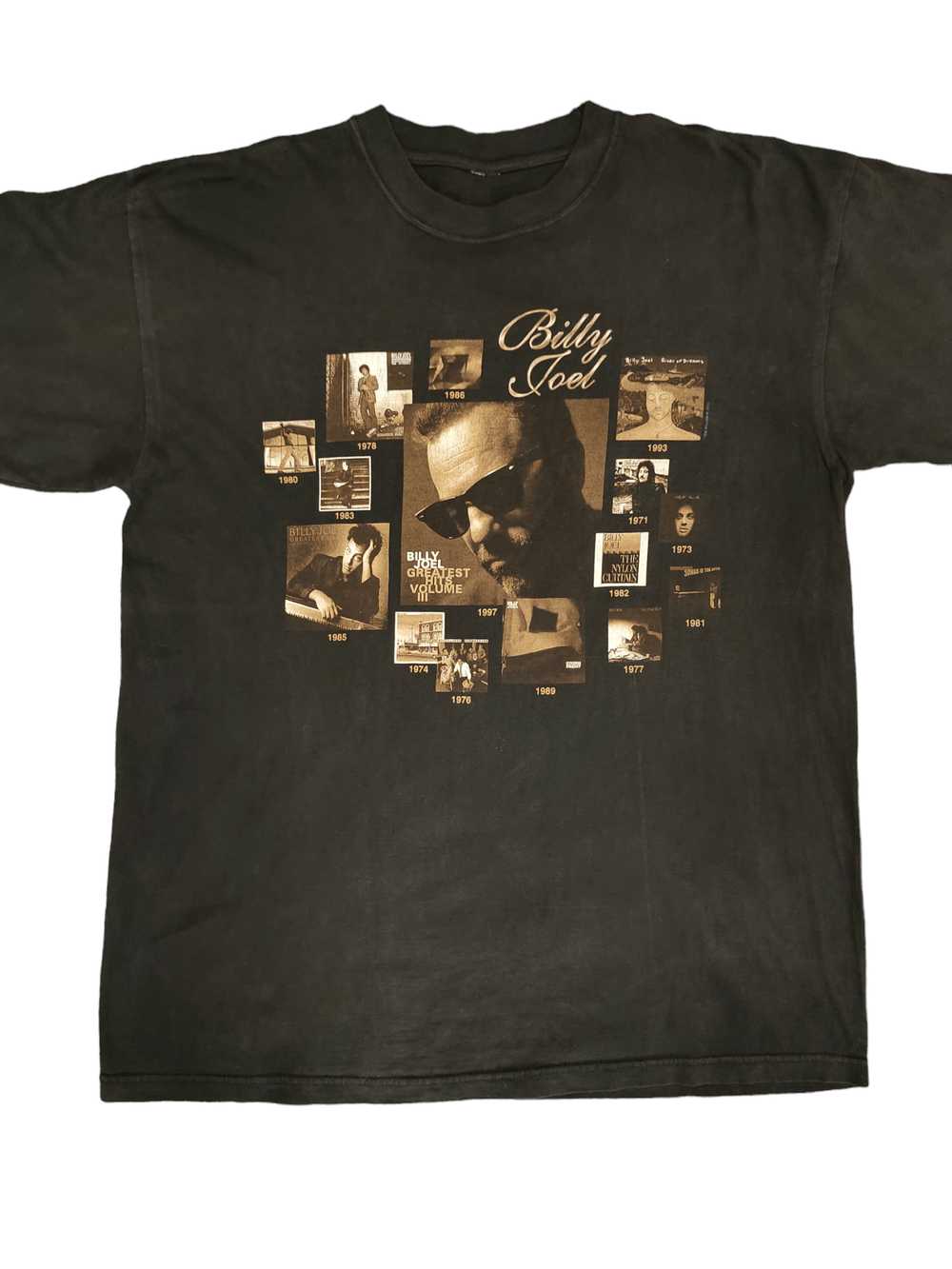 Band Tees × Vintage Vintage 90s Billy Joel Tour 1… - image 2