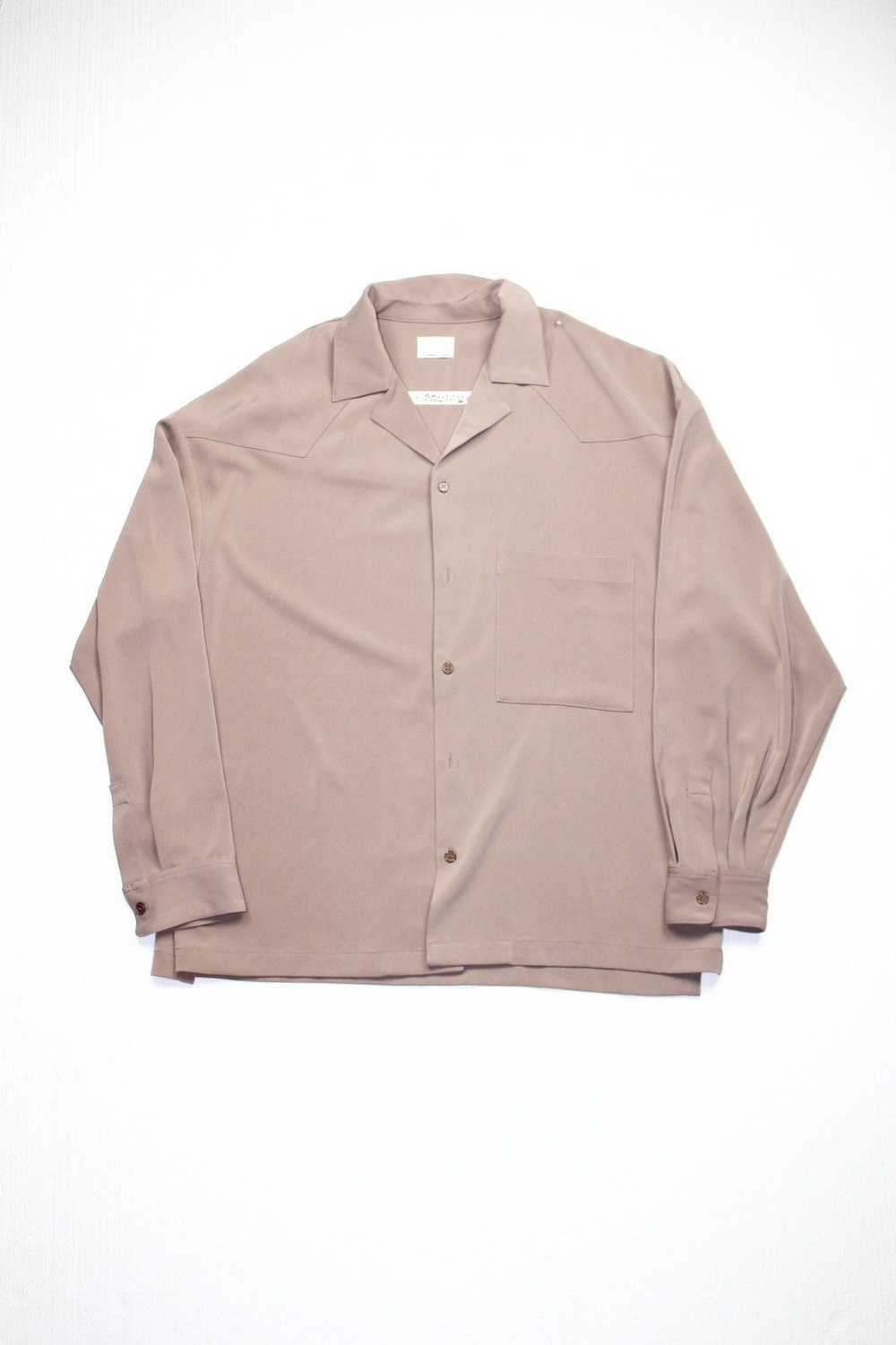 Number (N)ine L/S Camp Collar Shirt - image 1