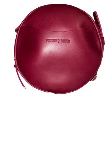 Portland Leather Goods hotsell Boysenberry Large Circle bag