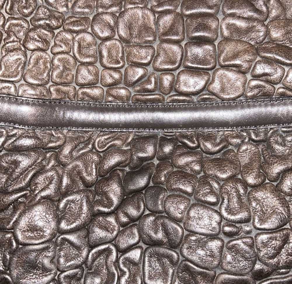 Fendi FENDI Bubble Calfskin Leather Large Chef Sh… - image 8