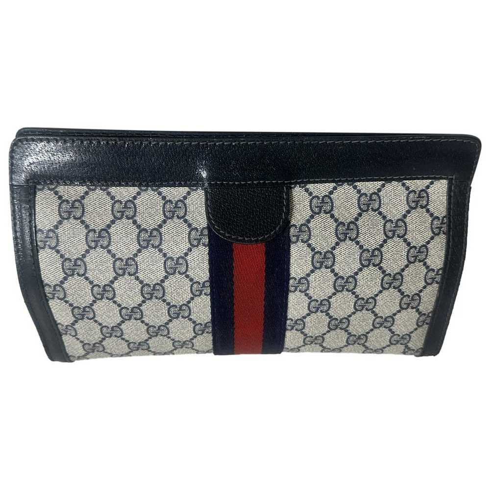 Gucci Vinyl clutch bag - image 1