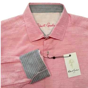 Robert Graham PINK Long Sleeve Size M