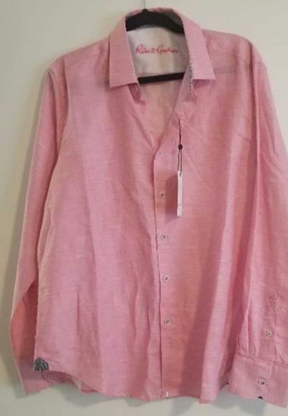 Robert Graham PINK Long Sleeve Size M - image 2