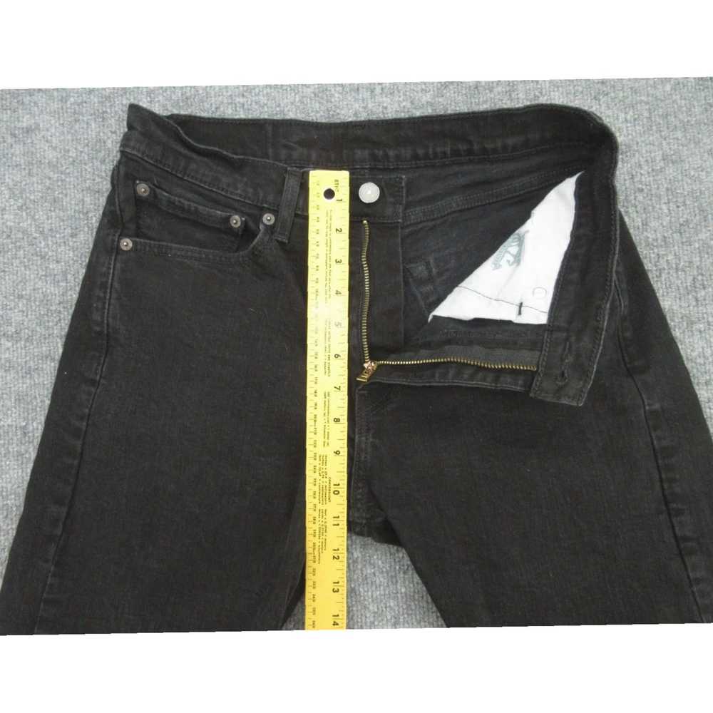 Levi's Black 505 Straight Denim Stretch Adult Men… - image 3