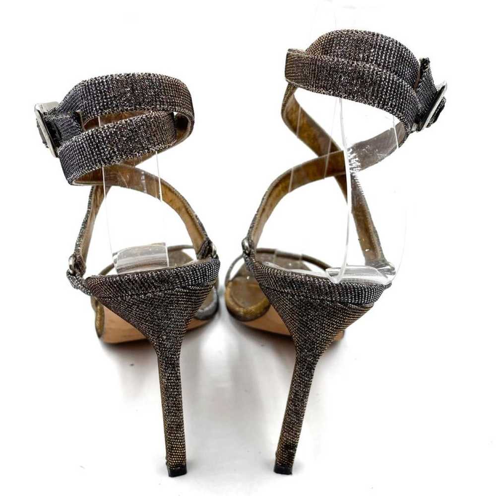 Manolo Blahnik Cloth heels - image 9