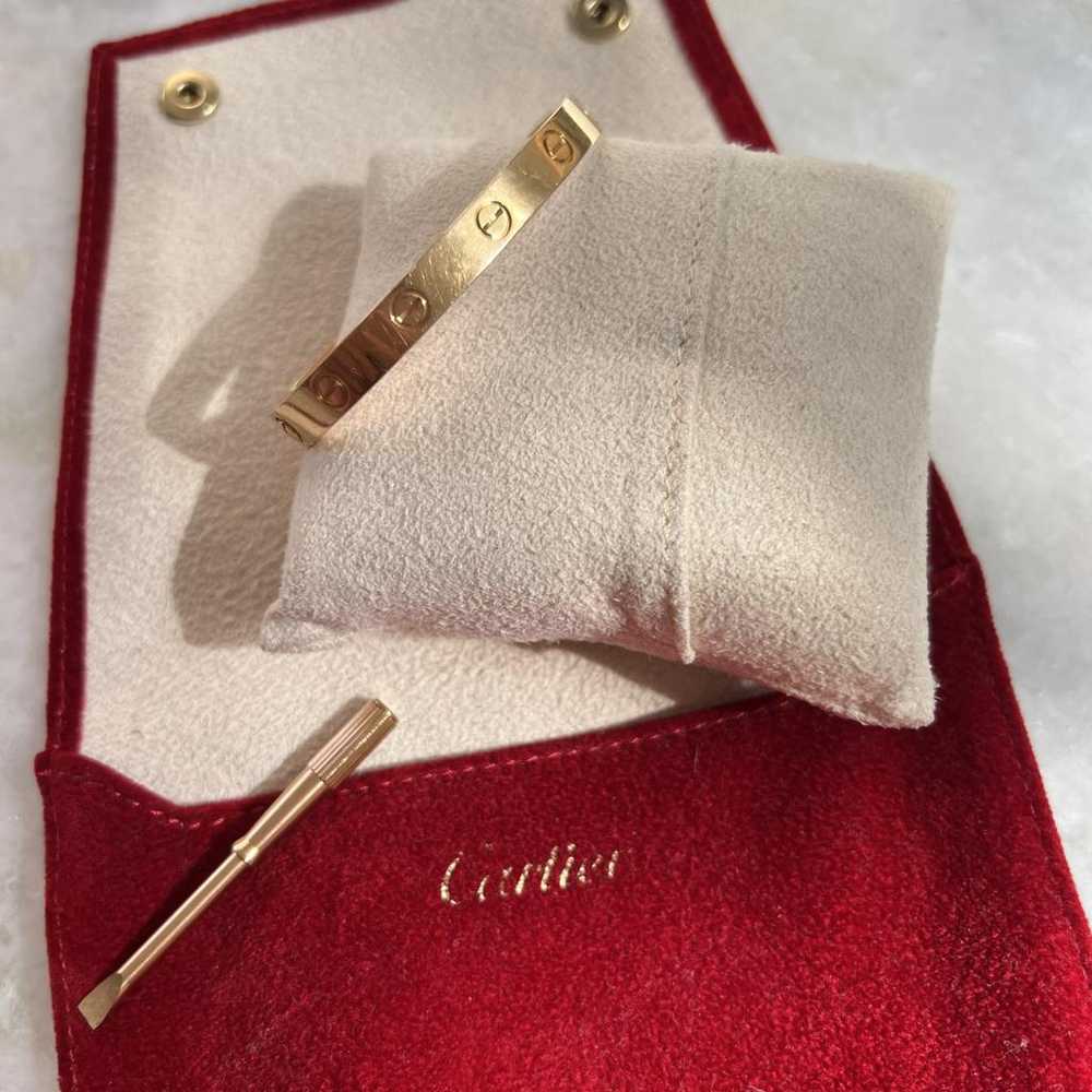 Cartier Love pink gold bracelet - image 8