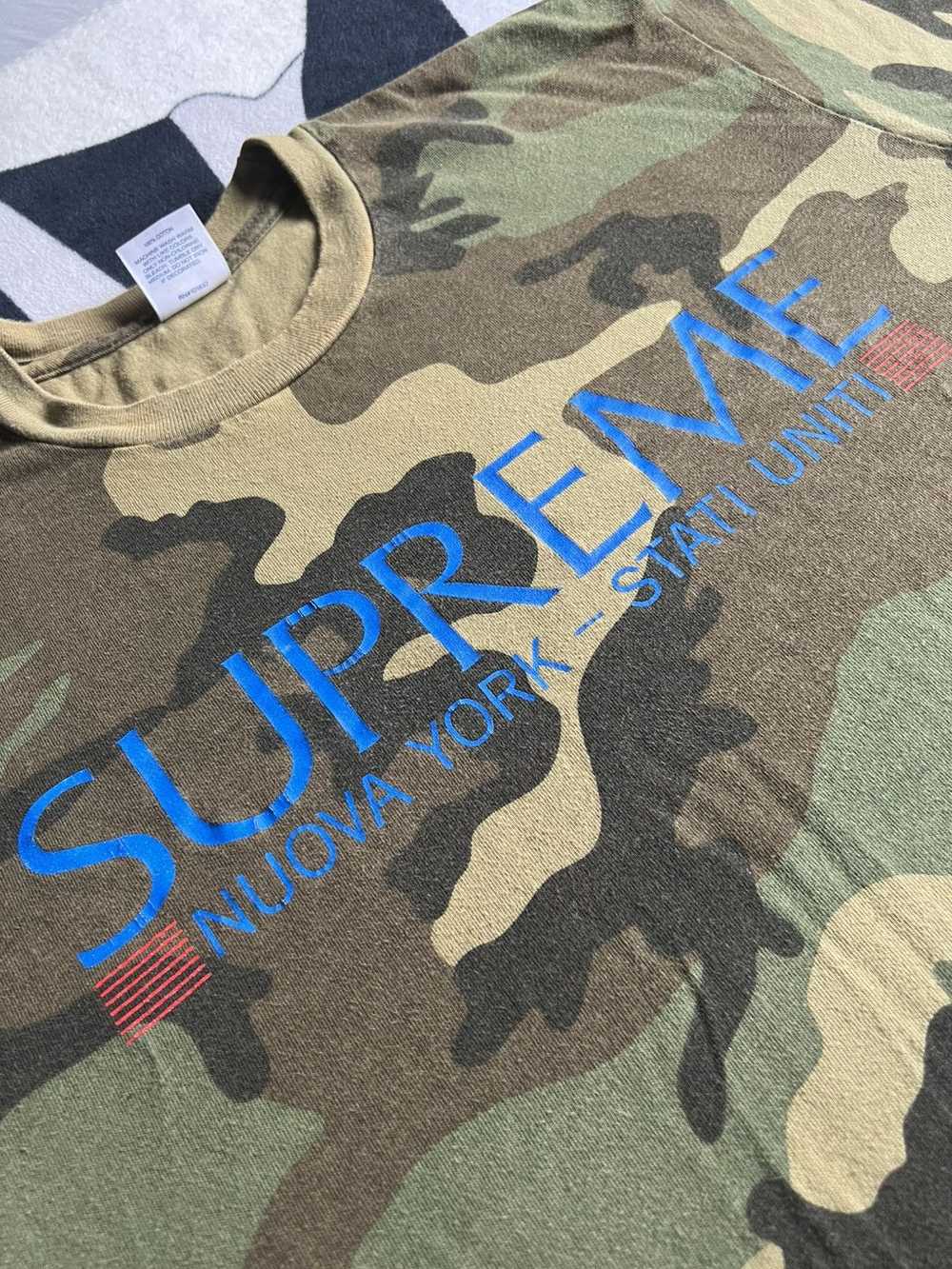 Supreme FW20 Supreme Nuova York Tee - Woodland Ca… - image 2