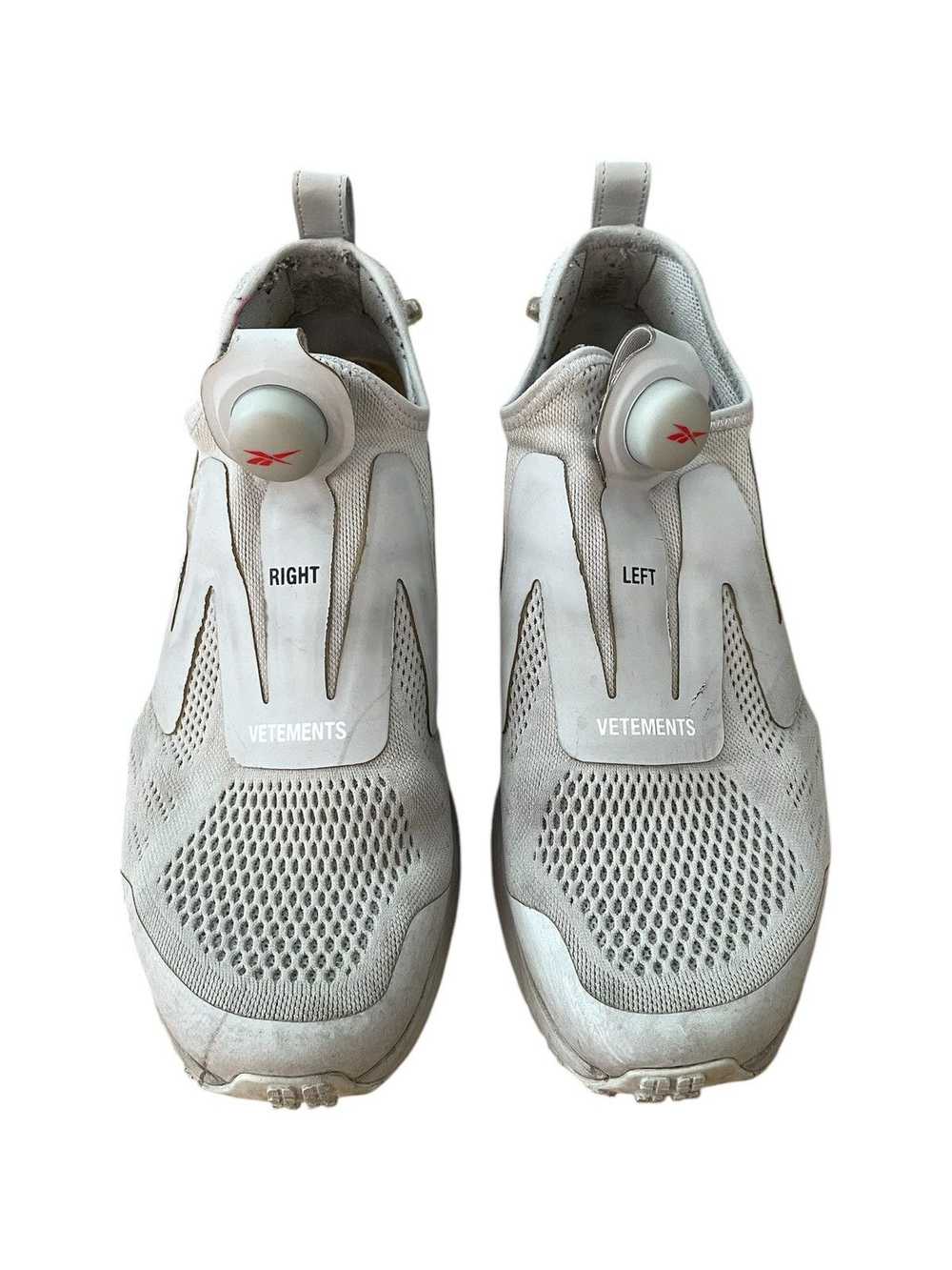 Reebok × Vetements Grey Pump Supreme DSM Exclusive - image 4