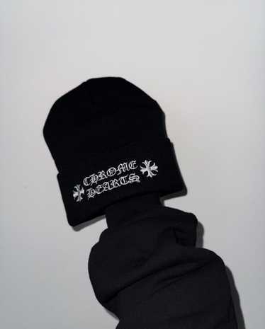 Chrome Hearts Chrome hearts logo beanie