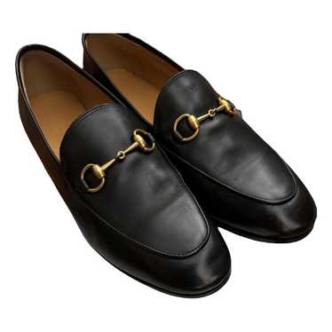 Gucci Jordaan leather flats - image 1