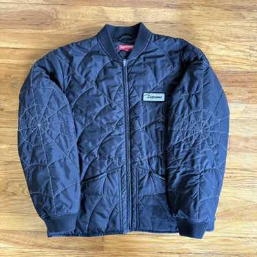 Supreme Supreme Spiderweb Quilted Jacket - image 1