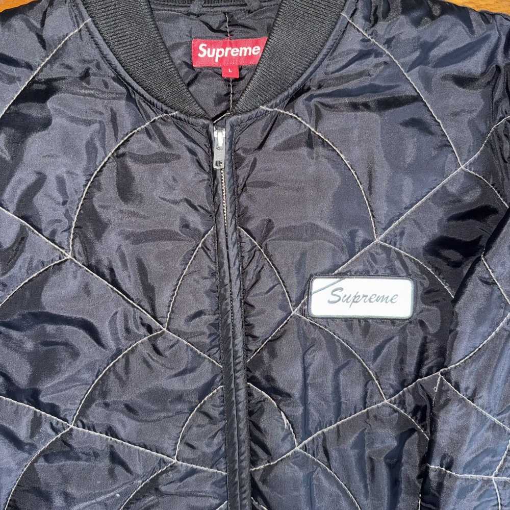 Supreme Supreme Spiderweb Quilted Jacket - image 3