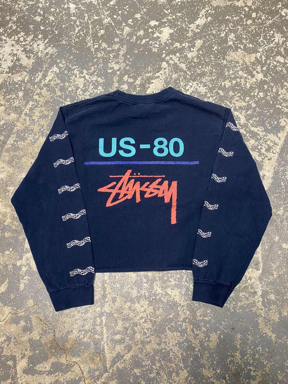 Streetwear × Stussy × Vintage Vintage Stussy Crop… - image 11