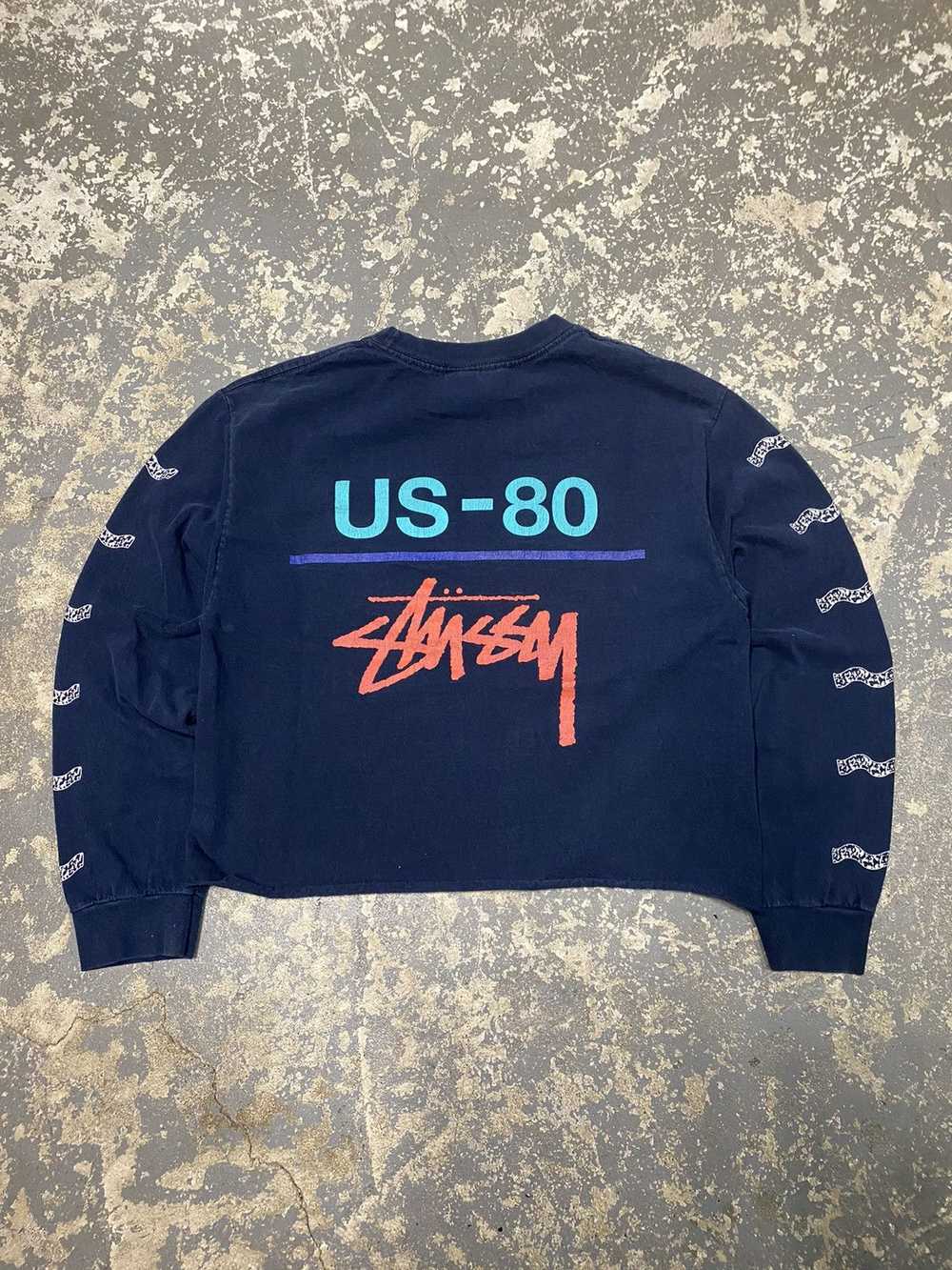 Streetwear × Stussy × Vintage Vintage Stussy Crop… - image 5