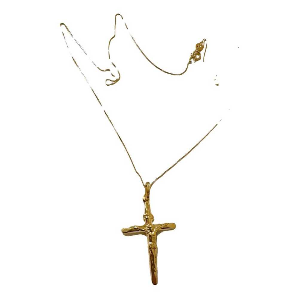 Non Signé / Unsigned Yellow gold necklace - image 1