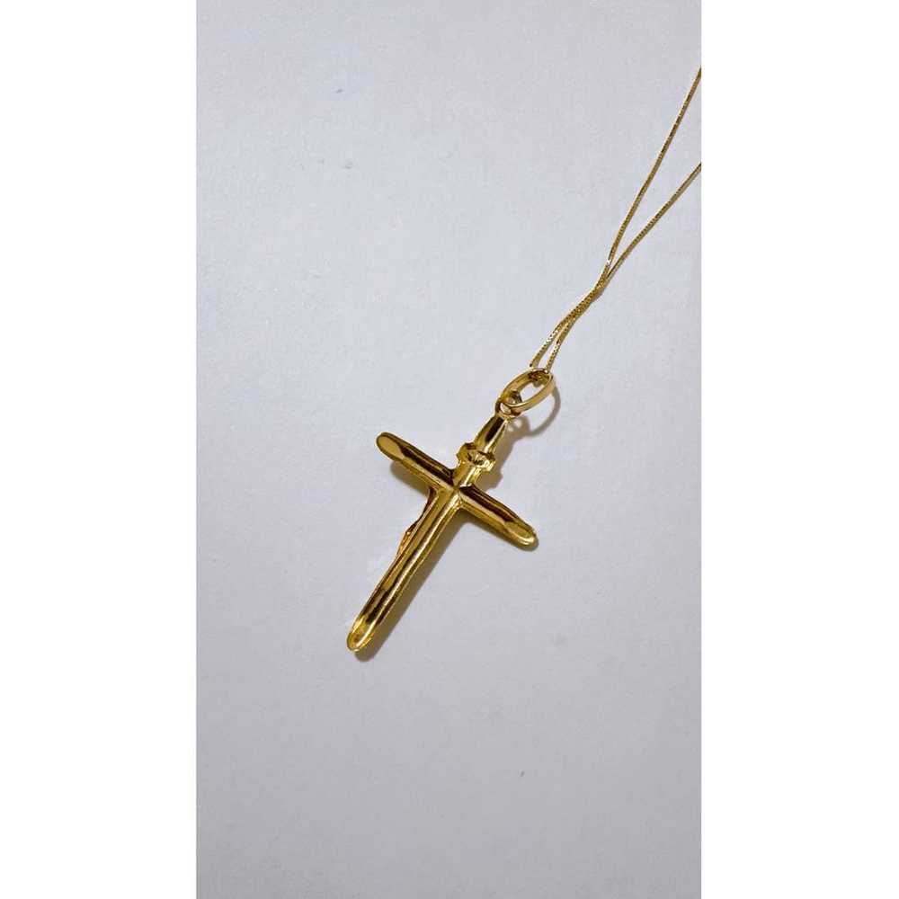 Non Signé / Unsigned Yellow gold necklace - image 5