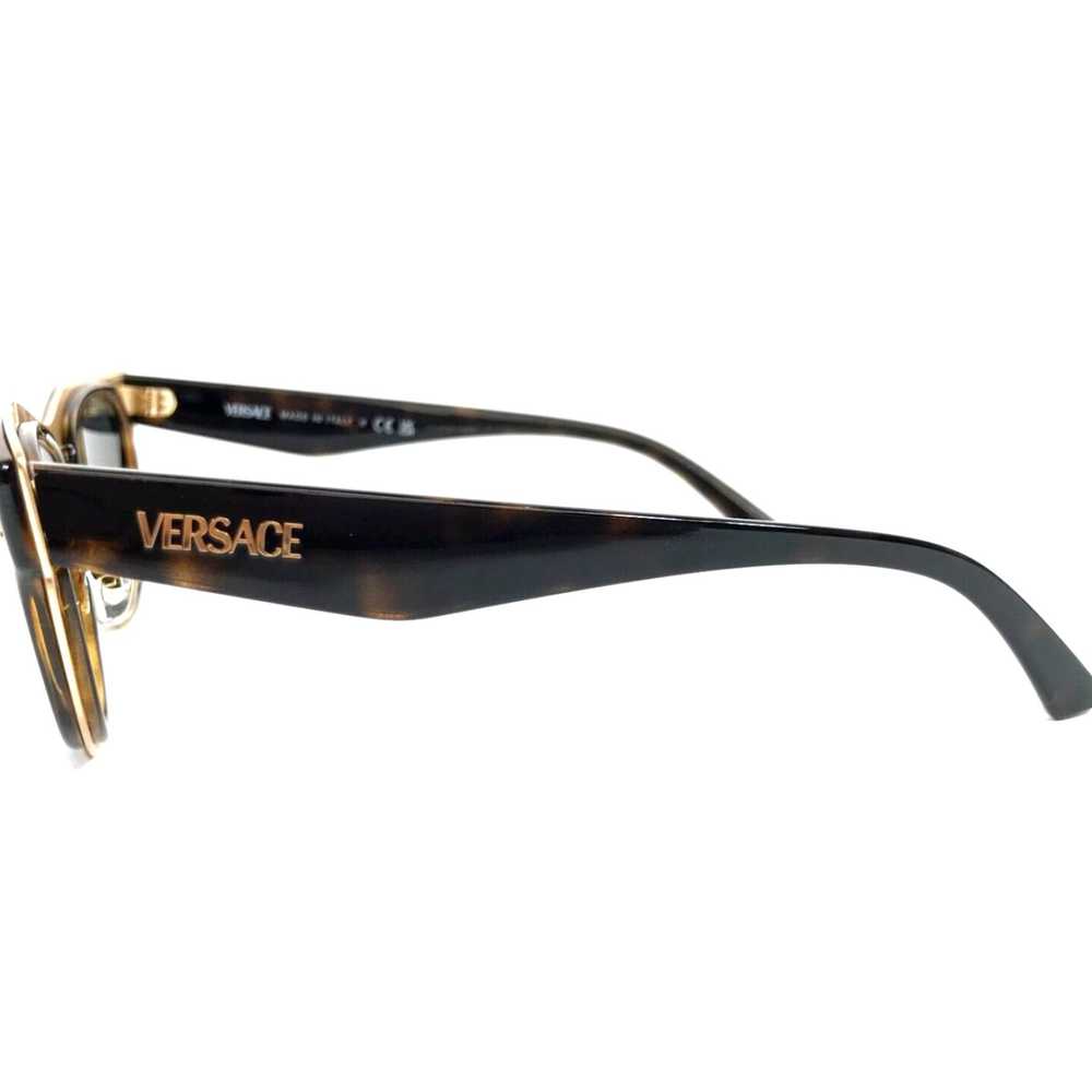 Versace Havana Cat Eye Frames Dark Grey Lenses Ac… - image 7