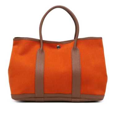 Hermès Garden Party leather tote