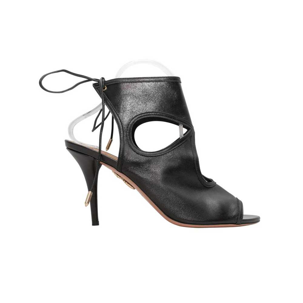 Aquazzura Leather ankle boots - image 1