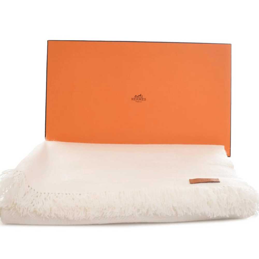 Hermès Cashmere scarf - image 7