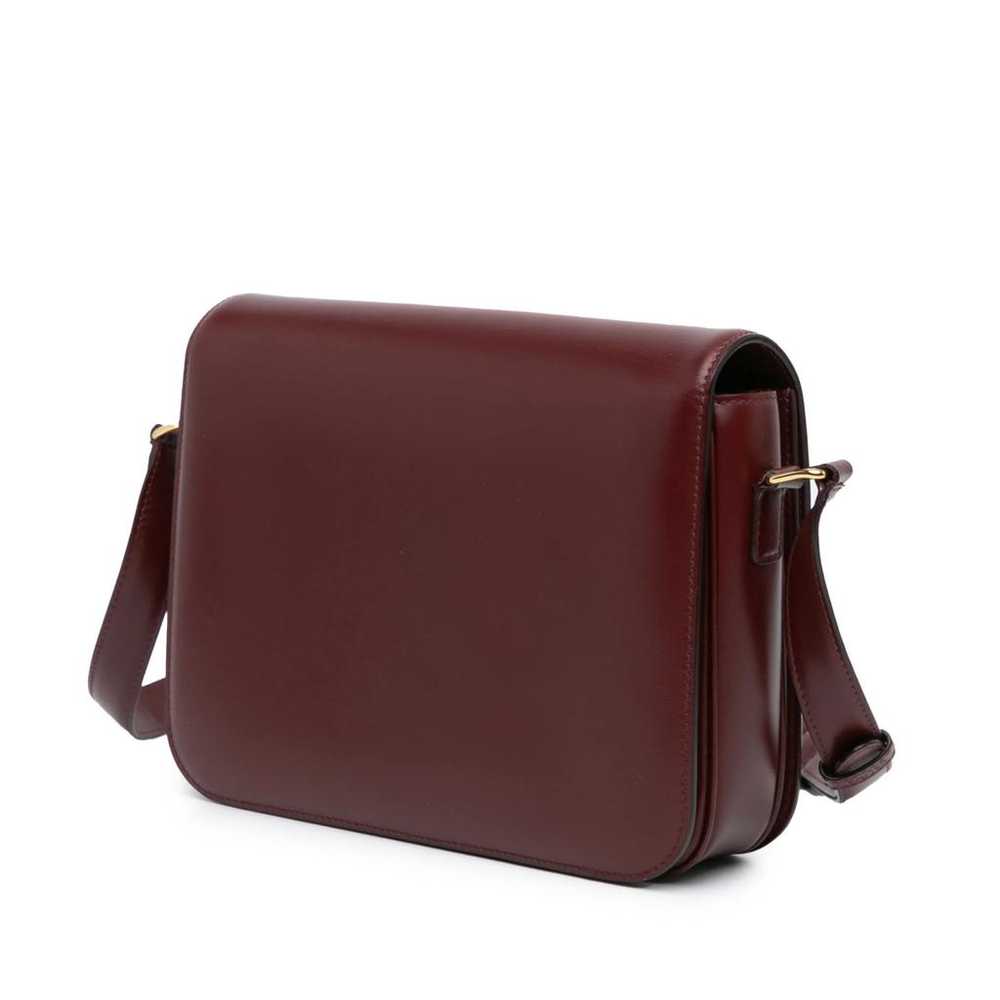 Celine Triomphe leather crossbody bag - image 2