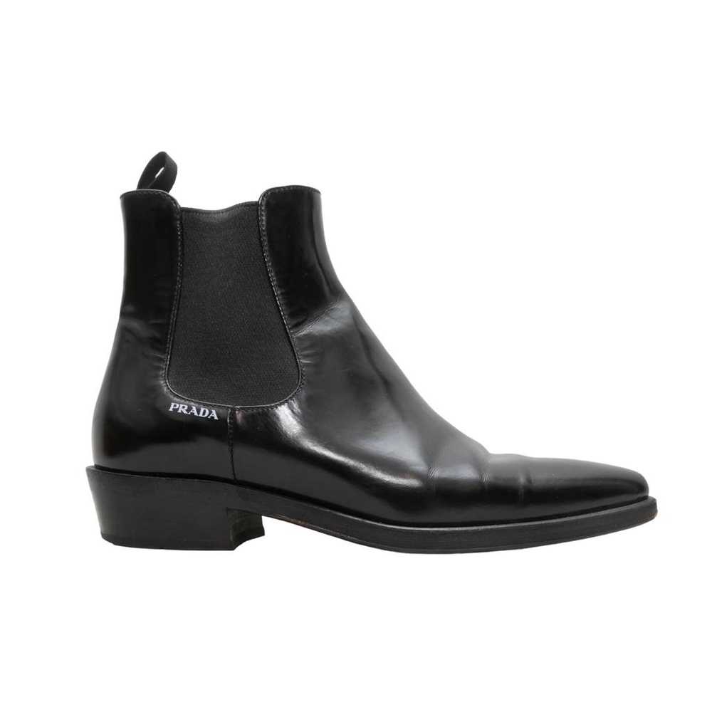 Prada Leather ankle boots - image 1