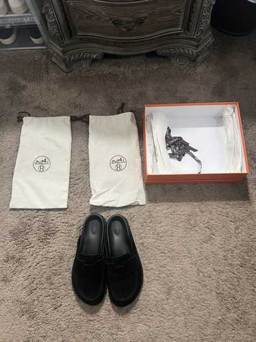 Hermes Hermes Go Mule Noir Size 43