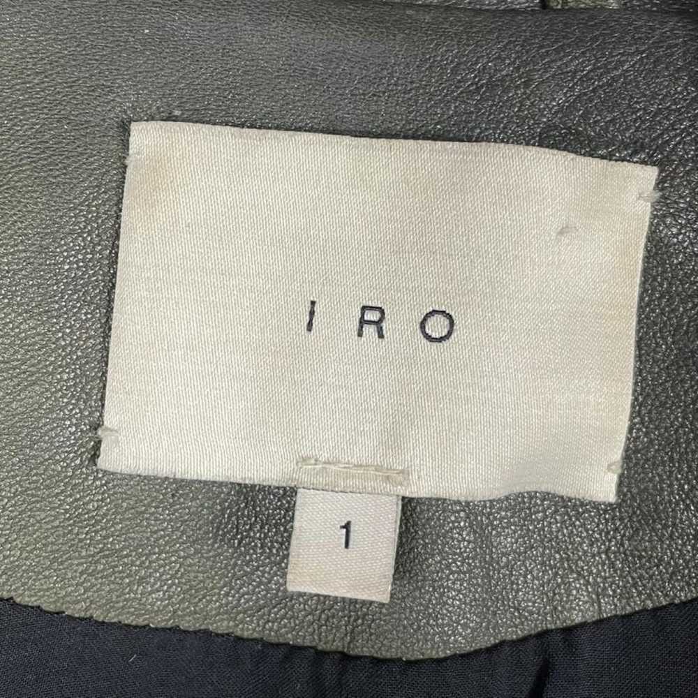 Iro Leather jacket - image 4