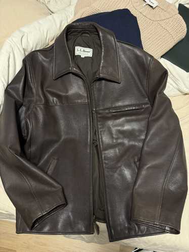 L.L. Bean Brown L.L. Bean leather jacket