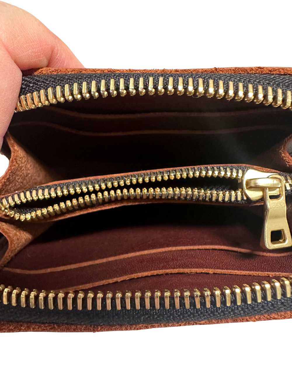 Portland Leather Small Zip Wallet - image 3