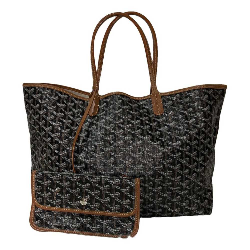 Goyard Saint-Louis leather tote - image 1