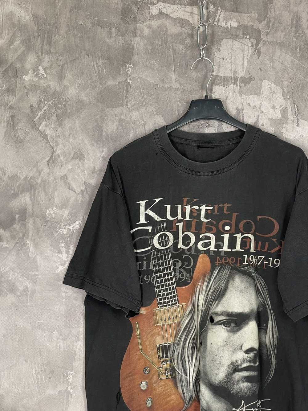 Kurt Cobain × Rock T Shirt × Streetwear VINTAGE 0… - image 4