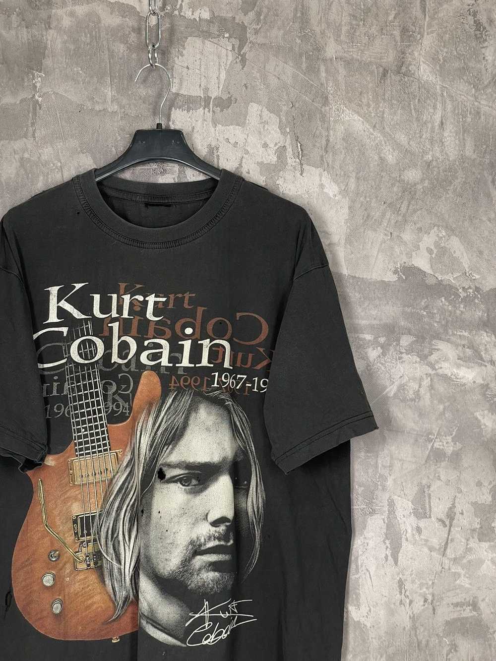 Kurt Cobain × Rock T Shirt × Streetwear VINTAGE 0… - image 5