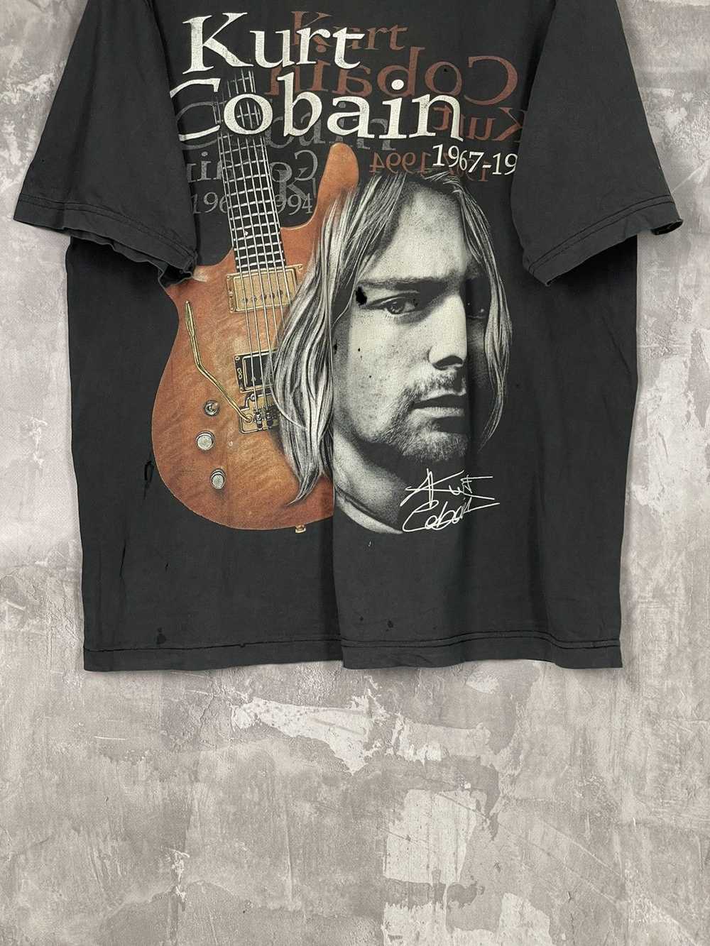 Kurt Cobain × Rock T Shirt × Streetwear VINTAGE 0… - image 6