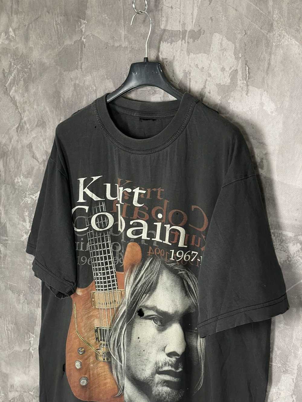 Kurt Cobain × Rock T Shirt × Streetwear VINTAGE 0… - image 7