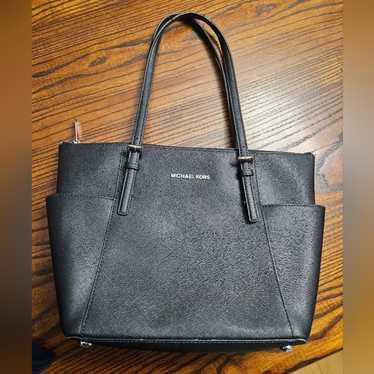 100. Michael Kors Jet Set Black Tote Bag