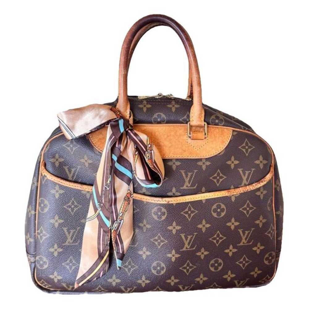 Louis Vuitton Deauville leather handbag - image 1