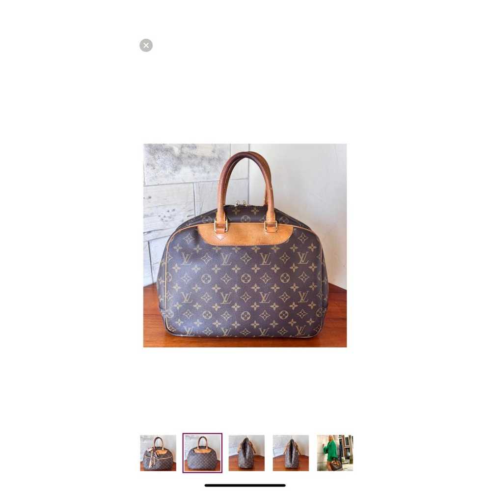 Louis Vuitton Deauville leather handbag - image 2