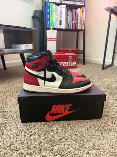 Jordan Brand × Nike 2018 Jordan 1 Bred Toe Size 13