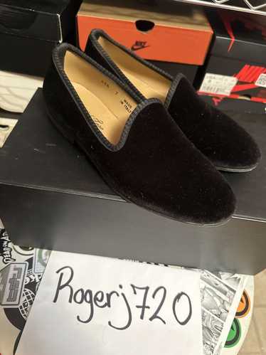 Del Toro Black Velvet slippers - image 1