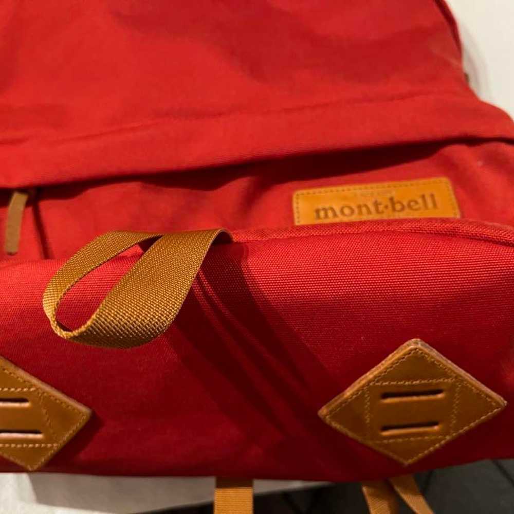 mont-bell Red Backpack Montbell Pack - image 4