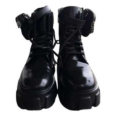 Prada Monolith leather boots