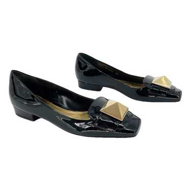 Valentino Garavani Rockstud patent leather flats