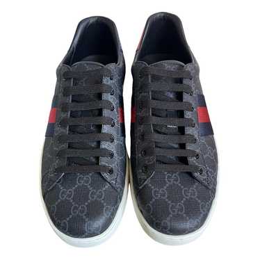 Gucci Ace cloth low trainers