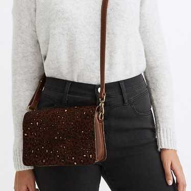 Madewell Convertible Crossbody Leather Animal Prin